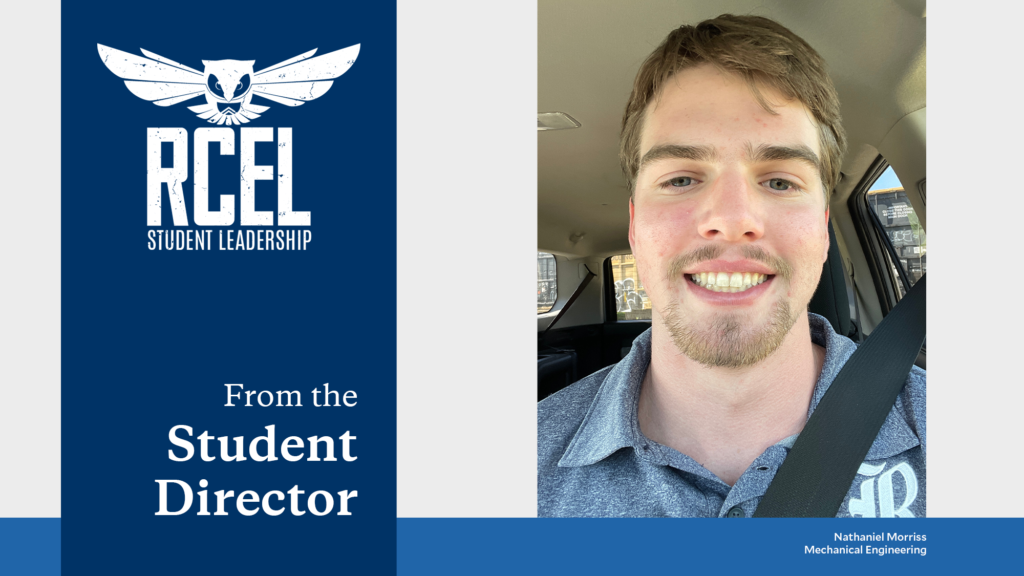 From the Student Director: RCEL helps you transform your potential into a personal vision, and develop skills to put it into motion!